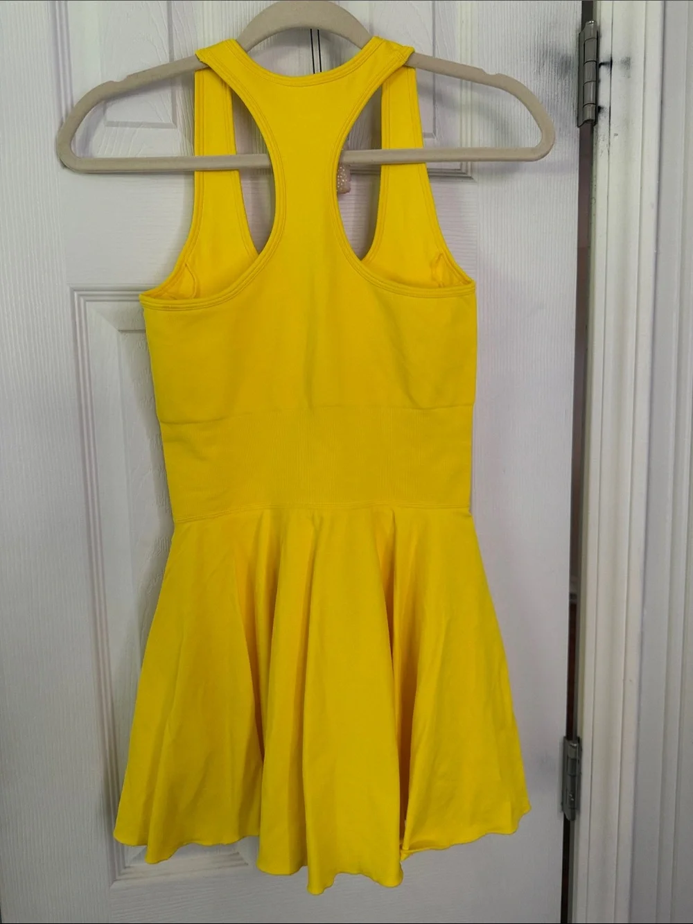 Unbranded Yellow Racerback Skater Dress - Picture 5 of 5